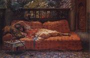 Frederick Arthur Bridgman The Siesta oil painting reproduction